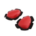 thumbnail image 2 of Motocicleta Engranajes de protección rodilleras Rodilleras Cubierta Roja rojo Yotijar Almohadillas para rodilleras, 2 of 8