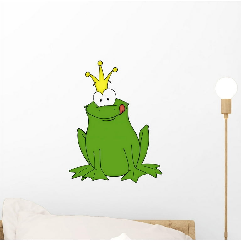 Frosch Frog Froschka Nig Wall Decal Sticker by Wallmonkeys Vinyl Peel and  Stick Graphic for Girls (12 in H x 9 in W)