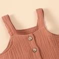 thumbnail image 6 of IROINNID Infant Girl's Summer Bow-knot Suspender Tops Shorts Clothes Set, 6 of 7