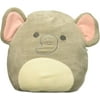Squishmallow 08" Emma The Baby Elephant With Rattle Children's Plush Toy Gray
