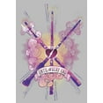 thumbnail image 2 of Men's Harry Potter Love Until End Magic  Graphic Tee Athletic Heather Large, 2 of 5
