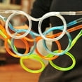 thumbnail image 4 of Creative Fun Glasses Straws Crazy Funny Art Straws Party Straws, 4 of 5