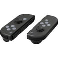thumbnail image 5 of eXtremeRate Replacement Controller ABXY Direction Home Capture + - Jelly Buttons, Two-Tone New Hope Gray & Clear Action Face Keys for Nintendo Switch & Switch OLED Joy-con - JoyCon NOT Included, 5 of 8