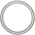thumbnail image 2 of Stainless Steel Ridged-Edge 5mm Polished Band, Available in Multiple Sizes, 2 of 9
