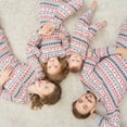 thumbnail image 6 of HYwys Family Matching Reindeer Print Christmas Sleepwear Pajamas Set, 2 Piece (Women's S-3XL), 6 of 9