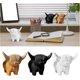 thumbnail image 1 of Bonita figura de vaca de las Tierras Altas, adorno de vaca hecho a mano, decoración de mesa para el hogar y la oficina, mini estatua de vaca de las Tierras Altas, adorno para tarta, decoración de inau, 1 of 2