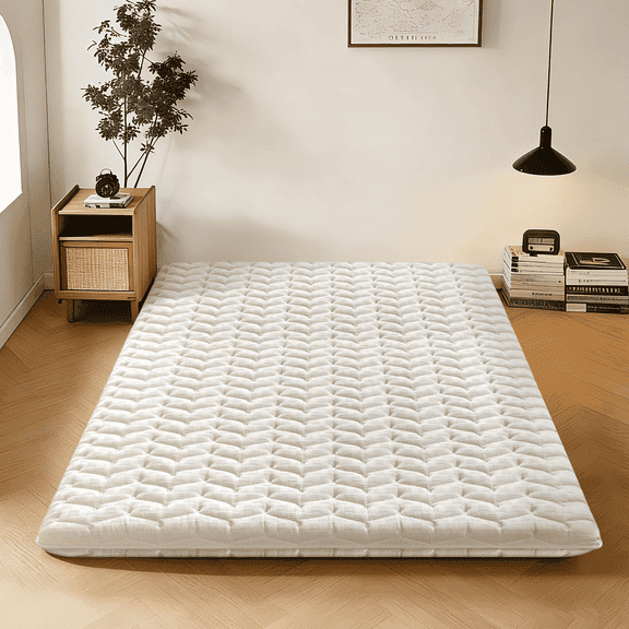 Premium Japanese Floor Mattress 3 inchTwin Size 75"x 39", Futon Mattress with 100% High Density Foam - Ideal for Comfort and Support, Portable Tatami Mat Sleeping Pad for Guest Room, Dormitory