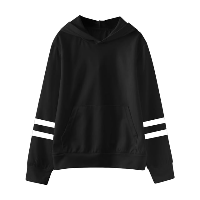 Gibobby Sudadera con capucha Tie Dye para y niñas con bolsillo, pulóver informal, sudaderas para niñas, sudaderas de manga larga para niños pequeños y ni(Negro, 10-12 Años)