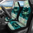 thumbnail image 3 of Pzuqiu Car Seat Covers Full Set Car Interior Decor Dustproof Front and Rear Seat Cover Set Polyester Interior Accessories Easy to Install, 3 of 10