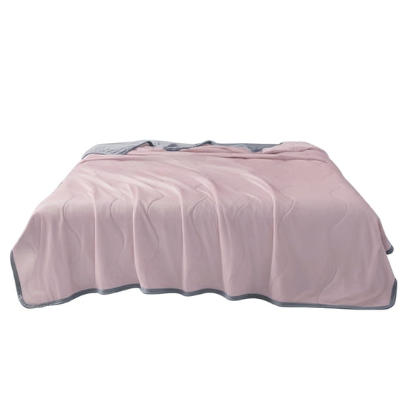 Dvumao 39x59 Inch Summer Quilt Cooling Blanket, Soft Lightweight Air Conditioning Quilt, Breathable Bedspread for Single Bed, Dorm, Sofa