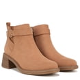 thumbnail image 2 of Dr. Scholl's Shoes Womens Retrospect Zipper Faux Suede Booties, 2 of 7