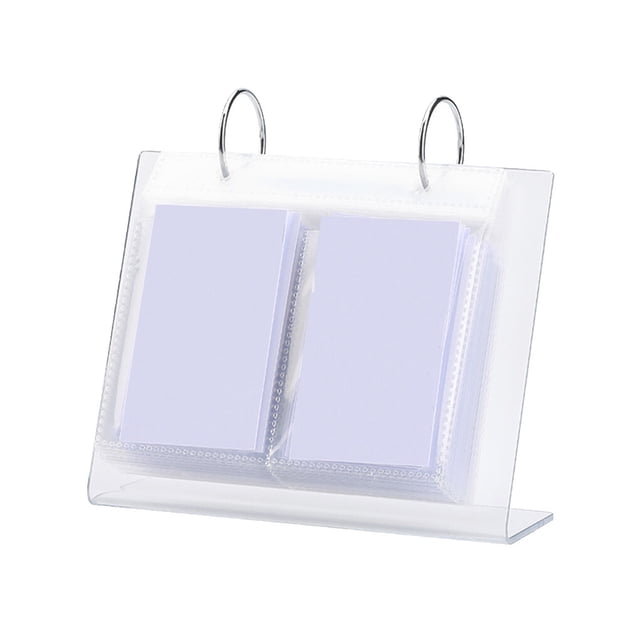 Injueey Álbum de fotos de escritorio, hogar, escuela, dormitorio, sala de estar, dormitorio, calendario, colección de imágenes pequeñas, Almacenamiento y organización del hogar 3 pulgadas