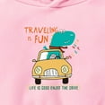 thumbnail image 7 of yocbz Toddler Kid Boy Girls Cute Print Hoodie Sweatshirt Pullover Long Sleeve Pullover Top Fall Blouses for Kids Pink,7-8 Years, 7 of 7