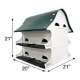 thumbnail image 2 of S&K American Barn Purple Martin House, 12 Room, 2 of 6