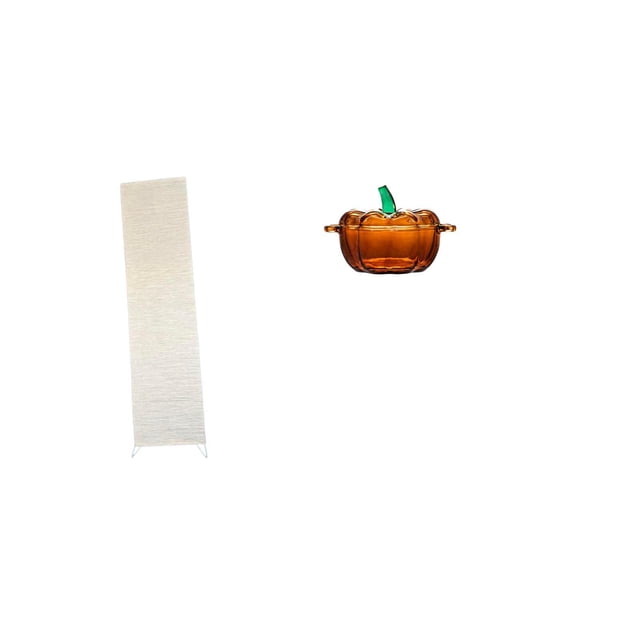 Pantalla De Lámpara De Pie De Calabaza Para Decoración De Sala De Estar Con Cubierta De Lámpara De Pie Inspirada En Un Plato De Dulces De Vidrio Y Tarro De Galletas Naranja