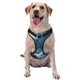 thumbnail image 1 of Sikiie Ice Blue Ocean Cute Dolphin A Pattern Pet Traction Vest, No-pull Adjustable Buckle Reflective Dog Harness, Suitable for Small, Medium and Large Dogs-Medium, 1 of 6