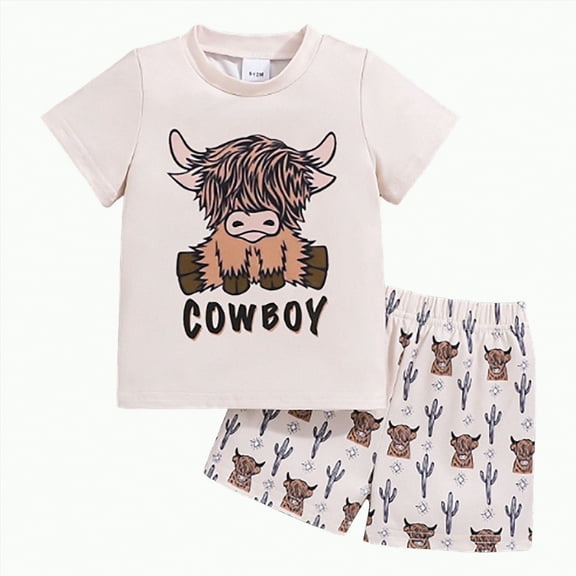 Baby Clothes Boy Toddler Outfits Kids Unisex Spring Summer Cotton Letter Printed Sleeveless Training 1t 2t 3t 4t 5t 6t Outfit Set Children Clothing 2PCS