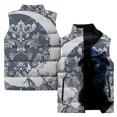 thumbnail image 2 of Chalecos de hombre modernos y cómodos Chaleco con estampado de gato elegante para hombre Chaquetas de invierno casuales y cálidas para hombre Chaleco de viento frío Ropa fresca, 2 of 4