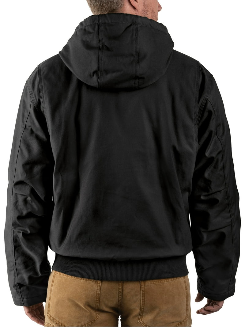 Walls Workwear Men's Insulated Flex Duck Hooded Work Coat