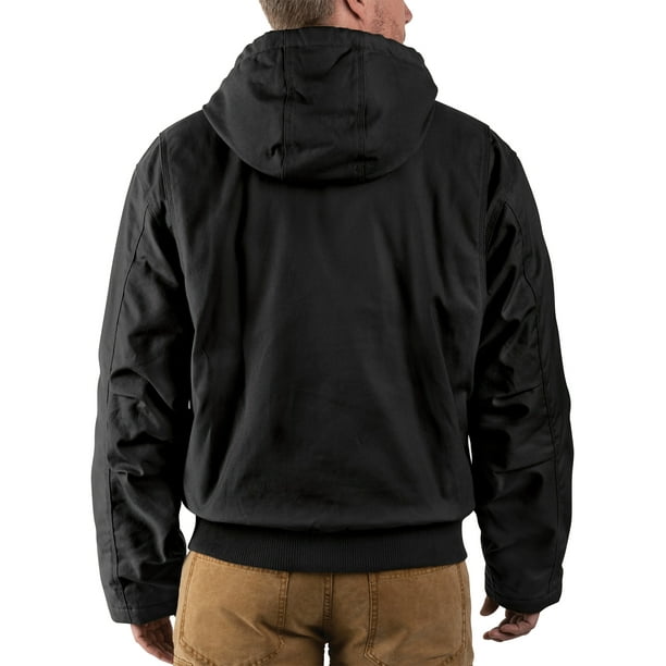 Wallsジャケット Walls Workwear Men's Insulated Flex Duck Hooded Jacket Coat