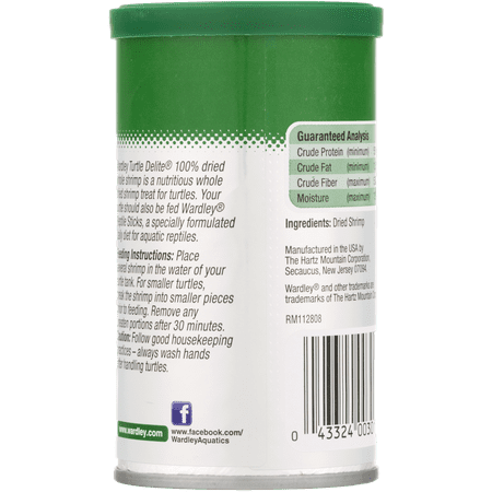 Wardley Turtle Delight Reptile Food, 1.4 oz