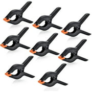 Backdrop Clips 8-Pack 6" Muslin Backdrop Background Clamps Heavy Duty for Photography Paper/Photo