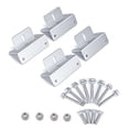 thumbnail image 3 of Yimiti 4Pcs Solar Panel Z Bracket Mounting Mount Flat Roof Wall Aluminum Set Rvs Boat, 3 of 9