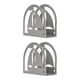 thumbnail image 5 of Soporte dispensador de servilletas de metal, soporte para servilletas de 2 piezas Soporte vertical multiusos para servilletas de papel Soporte dispensador de servilletas Experiencia incomparable, 5 of 12