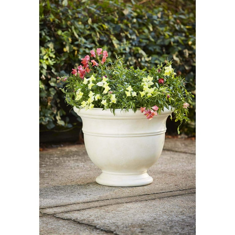 Southern Patio Jean Pierre Round Planter Pot - Walmart.com