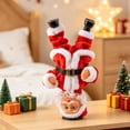 thumbnail image 4 of Christmas Santa Claus Figurine, Electric Rotating Handstand Santa, Funny Upside Down Santa Table Decor, Indoor Christmas Decorations Xmas Decor by MPOISVA, 4 of 9