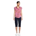 thumbnail image 2 of Real Size Women's 17" Stretch Pull On Capri, 2 of 6