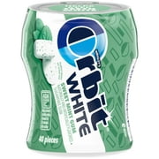 Orbit White Sweet Mint Sugar Free Chewing Gum - 40 Ct Bottle