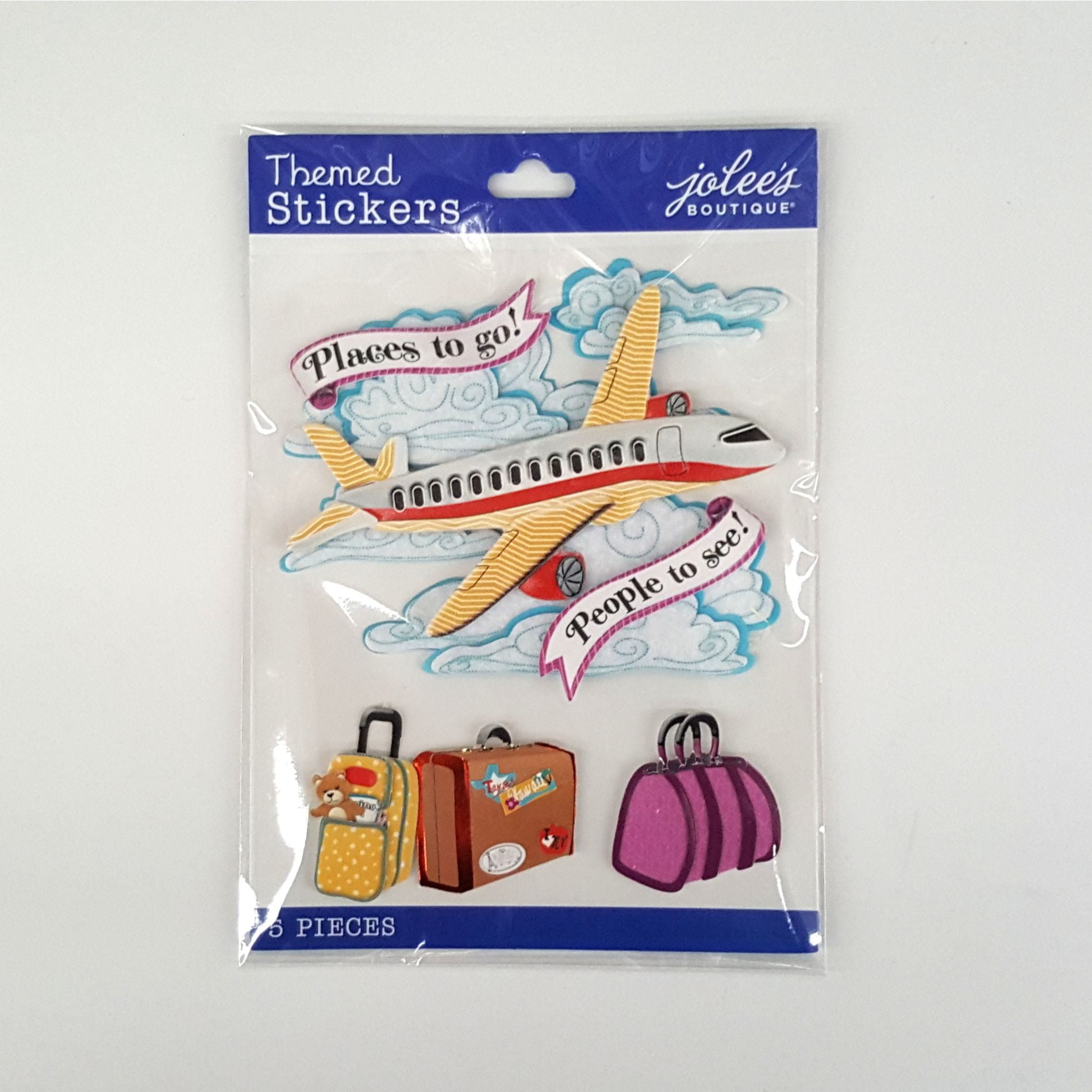 TAKING OFF airplane travel JOLEE/'S BOUTIQUE STICKERS
