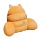 thumbnail image 3 of Cojín de silla con respaldo y brazos, almohada de cintura para mayor comodidad en la cama, respaldo de felpa Amarillo, 3 of 9