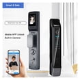 thumbnail image 2 of Door Lock, Digital Password Electronic Locks APP Remote Control Unlock Automatic Fingerprint Smart Door Lock With Camera ,Easy to Install, 2 of 7