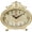 Cream, variant on Creative Co-Op Distressed Pewter Mantel Clock, Cream