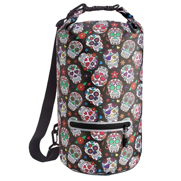 Skog Ã… Kust DrySak Waterproof Dry Bag | 20L Sugar Skulls
