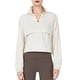 thumbnail image 1 of Chaqueta Deportiva con Cremallera para Mujer, Cuello Alto, Resistente Al Viento, Protección Solar, para Hacer Ejercicio Al Aire Libre. Crema S, 1 of 9