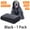 Black, variant on XL Microfiber Dog Bath Towel, 90×60CM Super Absorbent Quick-Drying Pet Grooming Towel for Small, Medium & Large Dogs and Cats, Machine Washable