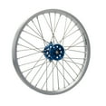 thumbnail image 3 of Tusk Impact Complete Wheel - Front 21 x 1.60 Silver Rim/Silver Spoke/Blue Hub For Yamaha YZ125 1999-2022, 3 of 6