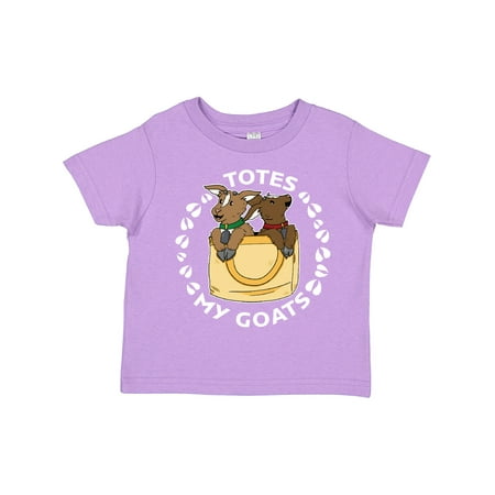 

Inktastic Cute Goats Totes My Goats Gift Toddler Boy or Toddler Girl T-Shirt