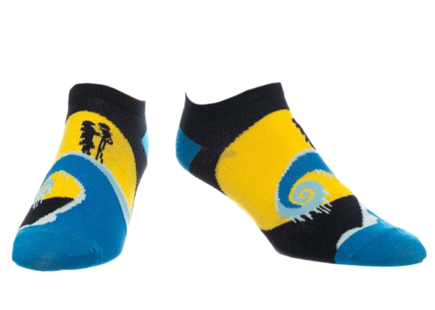 Nightmare Before Christmas Adult No Show Ankle Socks (sock size: 9-11)