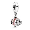 thumbnail image 1 of Pulsera clásica con puntada de globo aerostático para mujer, abalorio de Disney plata de ley 925 original, compatible con Pandora 925 original, novedad, 1 of 4