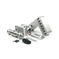 thumbnail image 3 of Weigh Safe Adjustable Trailer Hitch Ball Mount - 4" Adjustable Drop Hitch for 2.5" Receiver - Premium Heavy Duty Aluminum Trailer Tow Hitch w/ Stainless Steel Tow Balls (2" & 2 5/16") - 18,500 lbs, 3 of 8