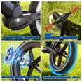 thumbnail image 6 of JoyStone 14 Inch Balance Bike for Kids, Toddler Balance Bike with Air Rubber Tires, Adjustable Seat, Lightweight No Pedal Training Bicycle, Gift Bike for 2-6 Boys Girls, Black, 6 of 11