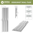 thumbnail image 2 of Ekena Millwork 6"W x 24"H x 1"T EdgeCraft Indus Style Seamless Wall Tile (8-Pack), 2 of 4