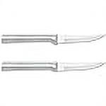 Rada Cutlery Heavy Duty Paring Knife, Silver Handle, Pack of 2
