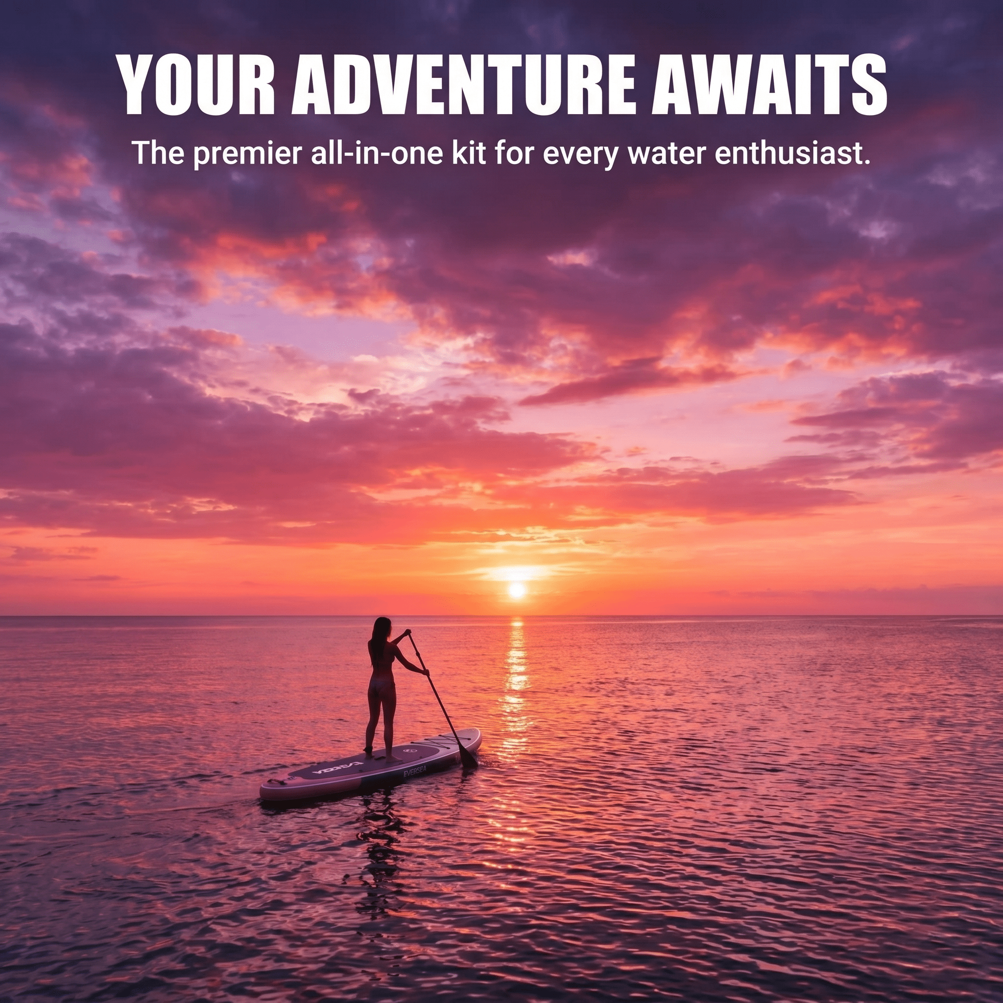 Rayocon Inflatable Paddle Board for Adults, 10' Stand Up SUP Board, Lightweight All-Around Paddle Board with Non-Slip EVA Deck for Youth & Adults