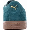 thumbnail image 3 of PU & MA VTG Hairy Suede Varsity Green Gum Beige Brown 38569803 Sneaker Shoe Trainer, 3 of 6