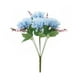 thumbnail image 1 of Centro de mesa de flores artificiales, mesa para el hogar, decoración floral, banquete de boda, tela de seda, flor falsa, azul cielo Methold HA6703-05B, 1 of 6